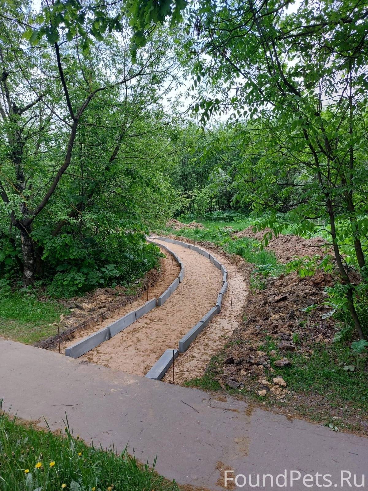 Дорожно тропиночной сети парк