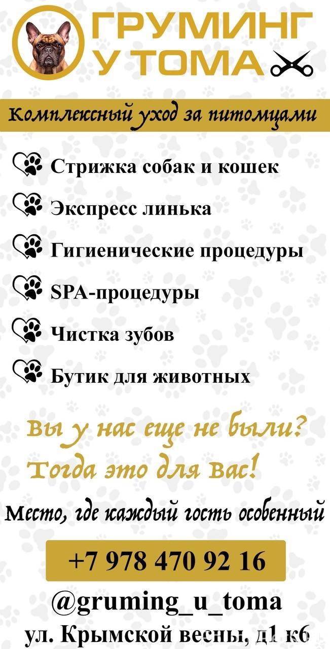 Объявление. 🐾Груминг салон 🐾 Мы ОТКРЫЛИСЬ ...