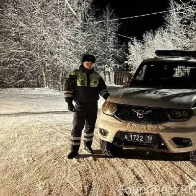 Полицейские вернули домой соба...