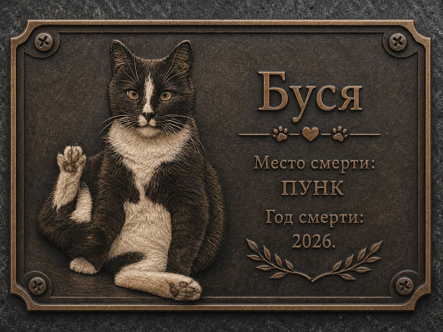 Пропала кошка Буся, Петергофский кампус