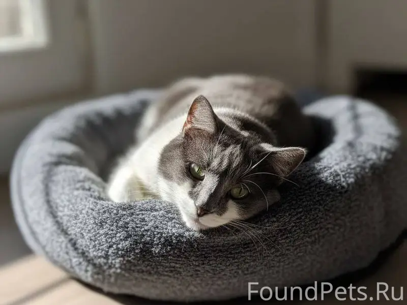 Кот Василий, был найден на мос...