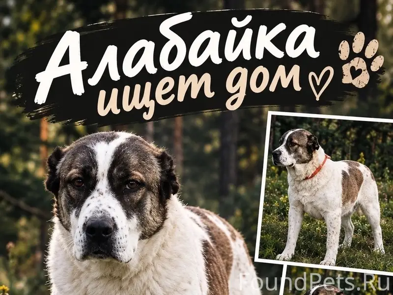 Найдена алабайка, Тюмень
